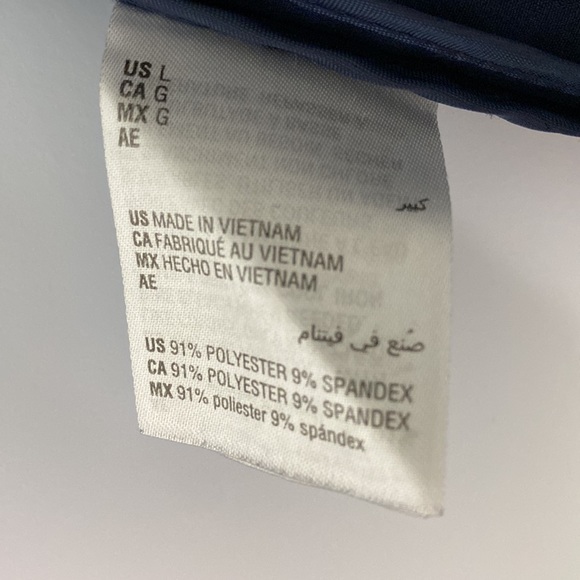 INC Women’s 3/4 Sleeve Menswear Blazer Navy Blue - Picture 15 of 16